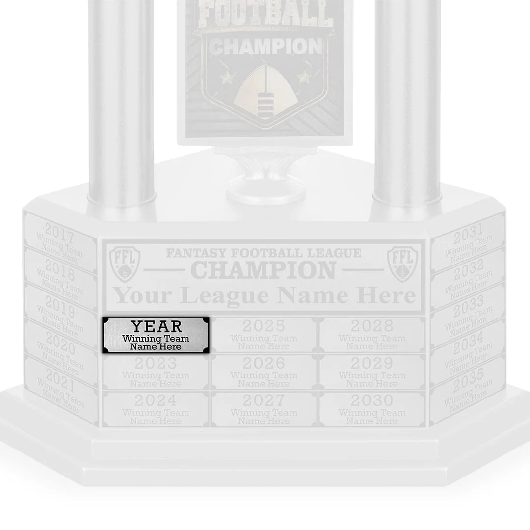 12 Years of Engraved Name Plates - Image 3