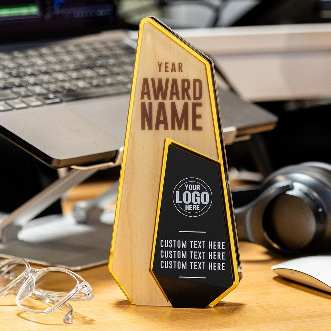 9" Elevate Custom Acrylic Award - Image 2