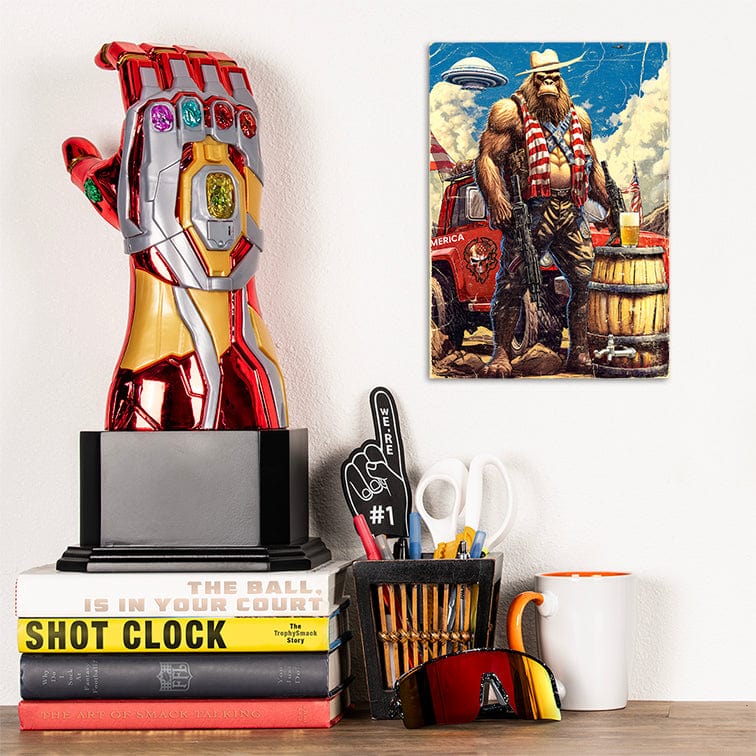 American Bigfoot - Metal Wall Art - Image 8