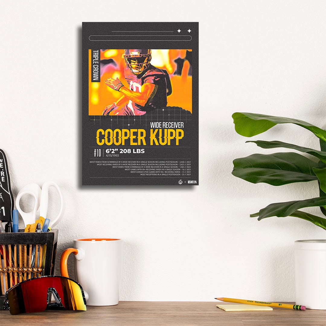Cooper Kupp Triple Crown - Metal Wall Art - Image 8