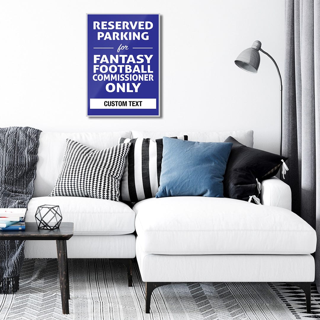 Custom Reserved Parking for Commissioner - Metal Wall Art - Image 11