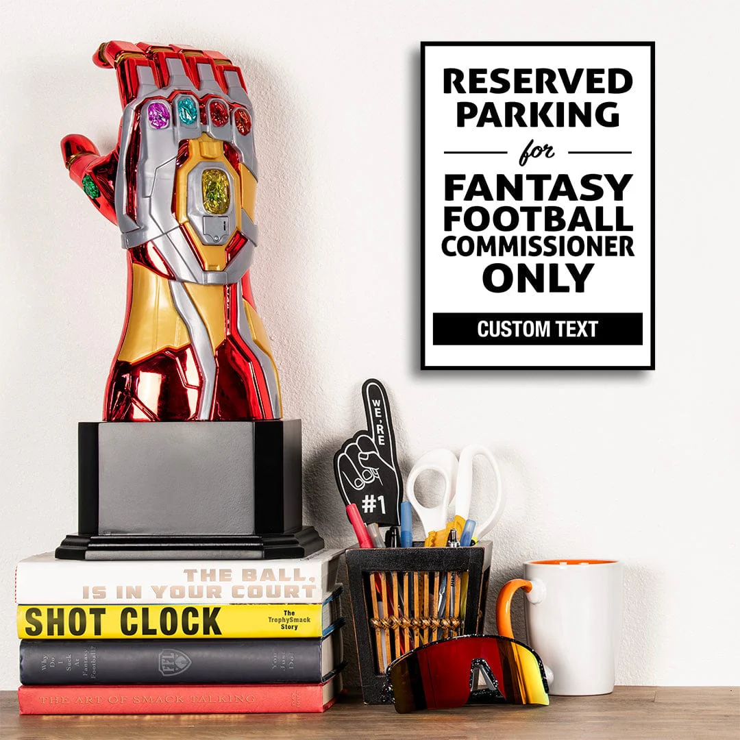 Custom Reserved Parking for Commissioner - Metal Wall Art - Image 9