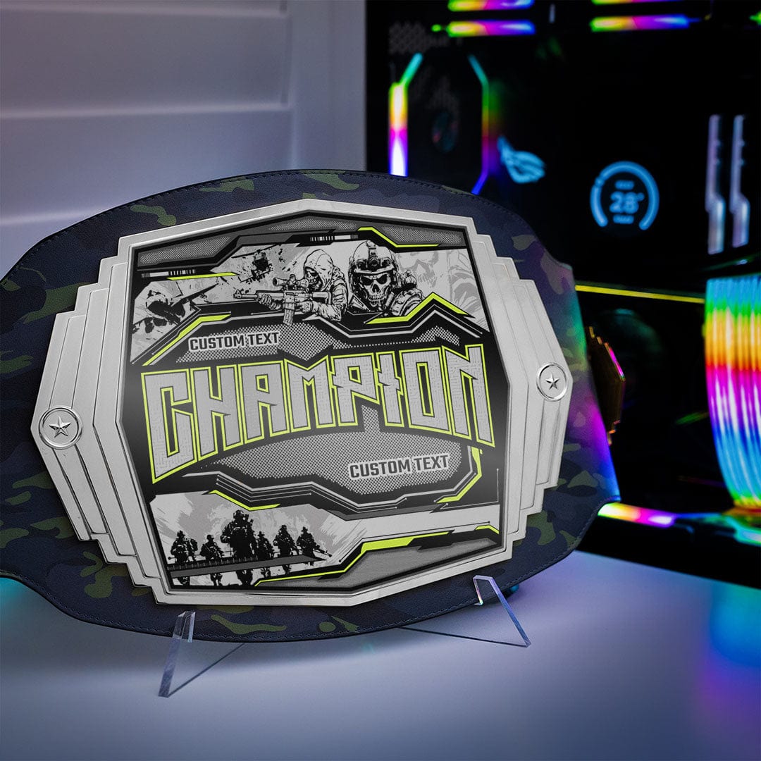 Esports Shooter Customizable Championship Belt - Image 3