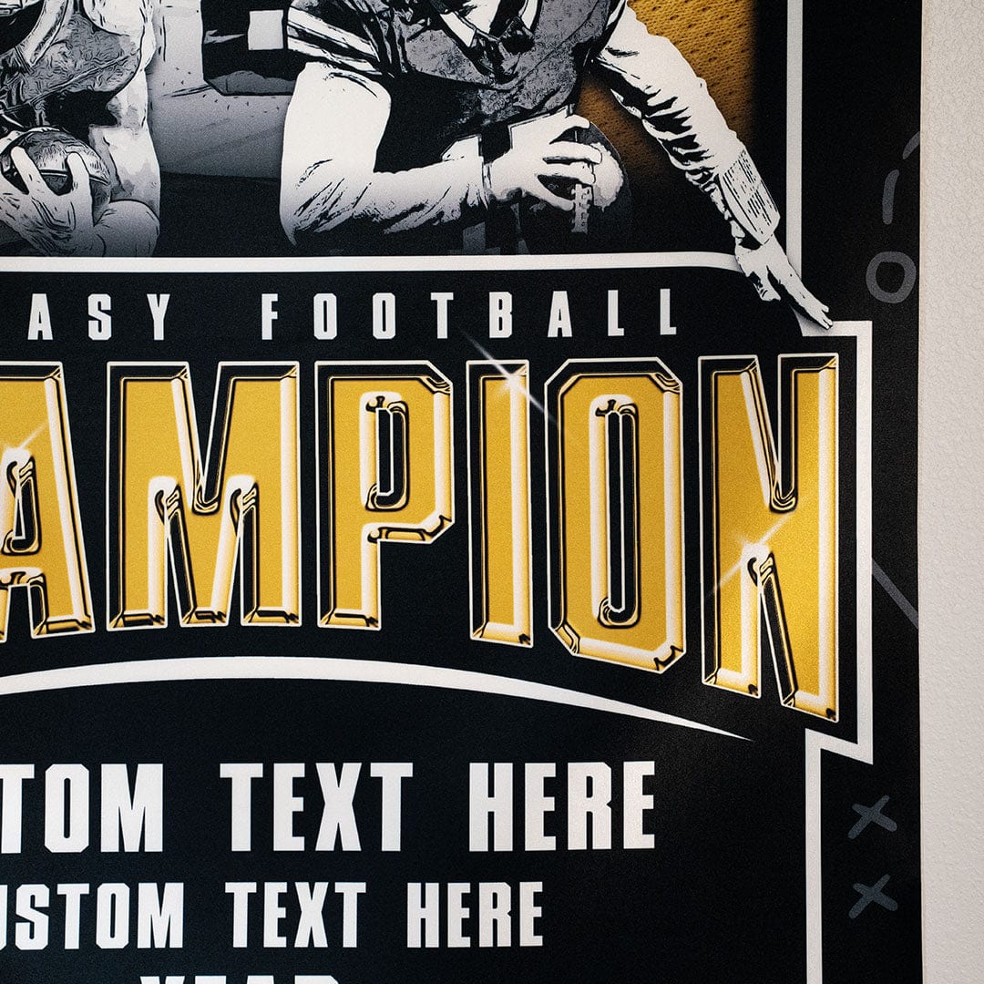 Fantasy Football Champion Custom Banner - Image 3