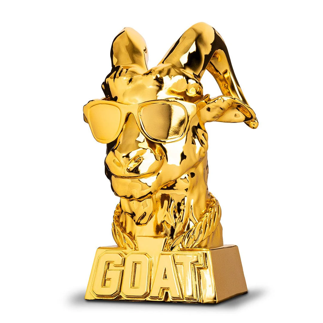 Greatest of All Time GOAT Trophy