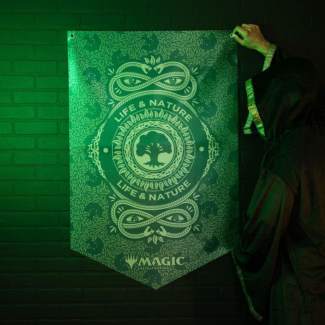 Magic: The Gathering – Life and Nature Green Mana Banner - Image 4