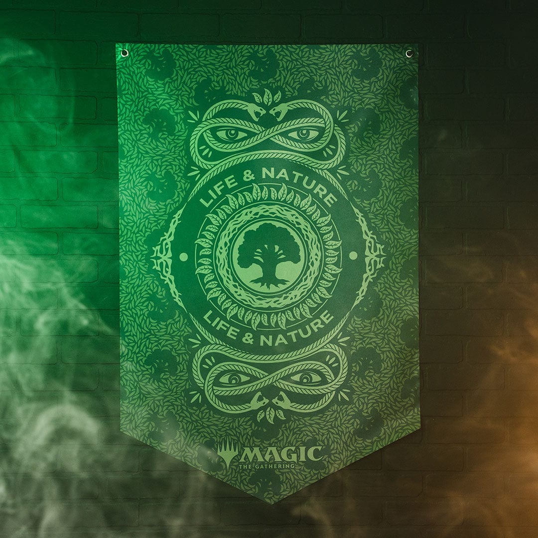 Magic: The Gathering – Life and Nature Green Mana Banner - Image 7