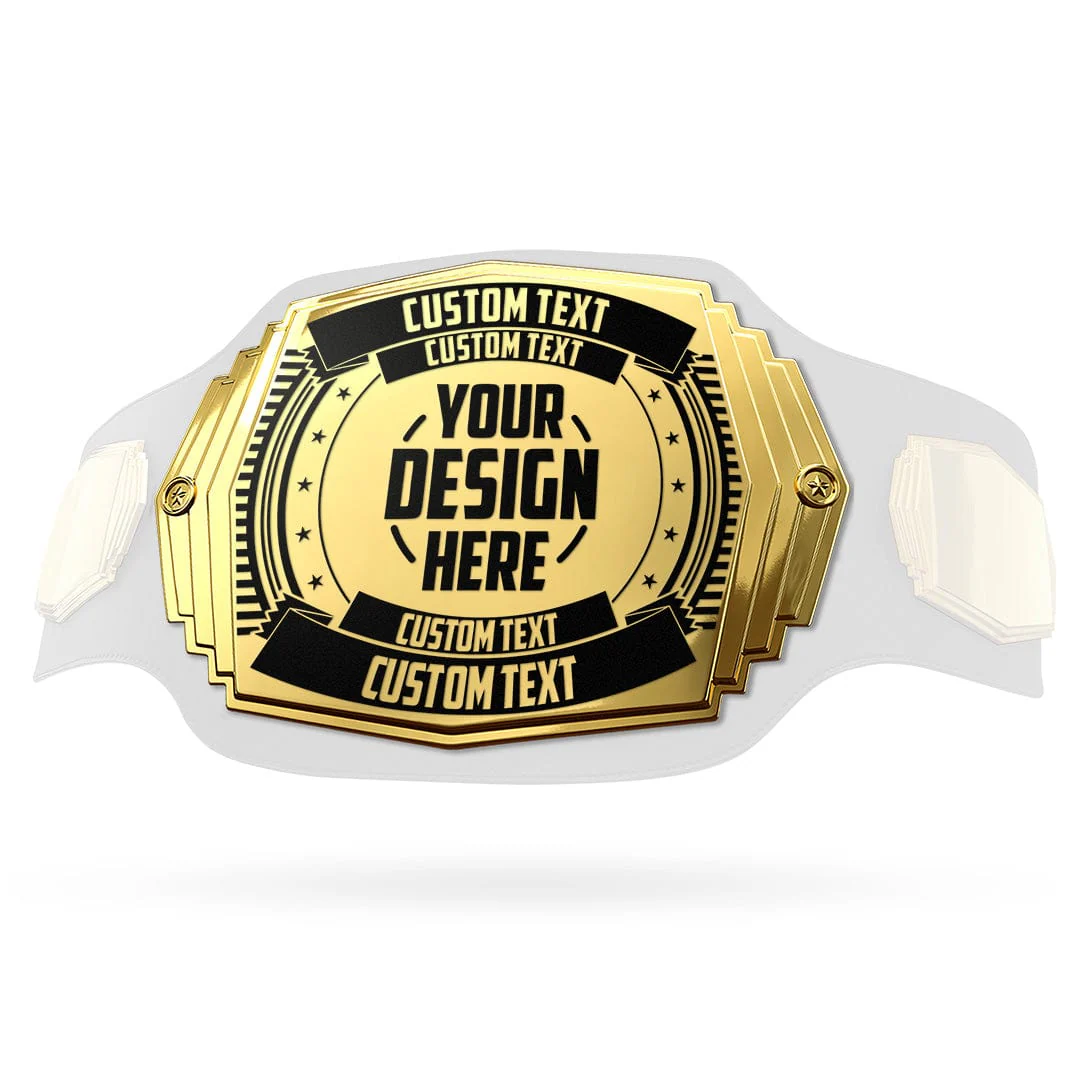 Replacement Front Plate for The Ultimate 6lb Custom Championship Belt - Image 2