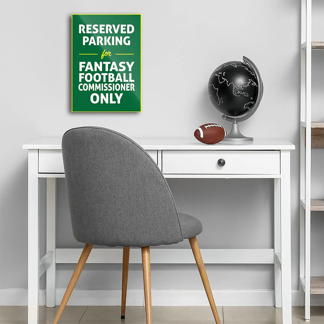 Reserved Parking for Commissioner  - Metal Wall Art - Image 22