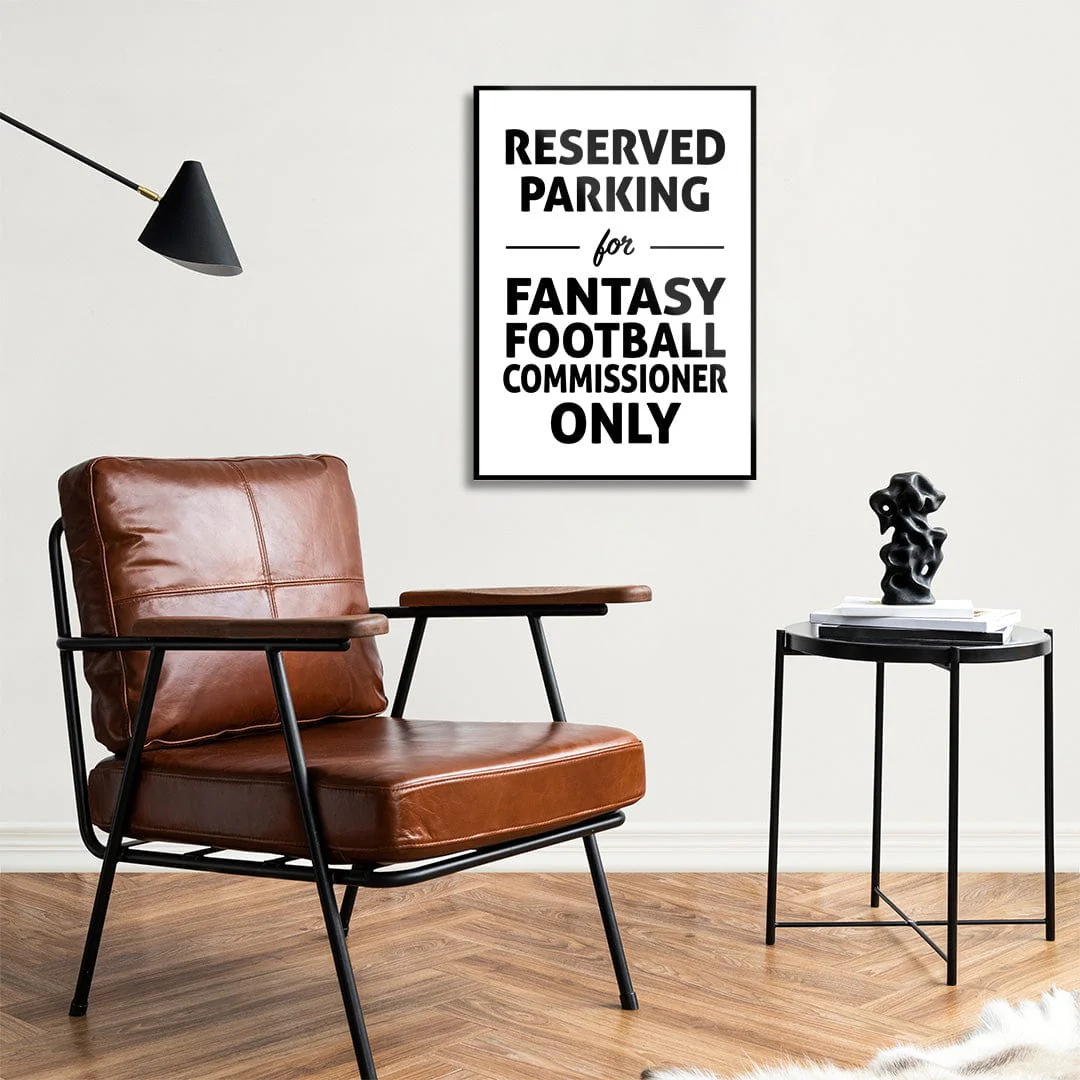 Reserved Parking for Commissioner  - Metal Wall Art - Image 27