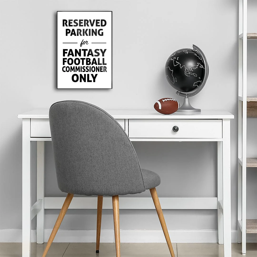 Reserved Parking for Commissioner  - Metal Wall Art - Image 30