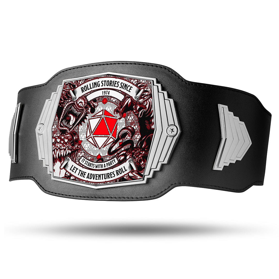 Rolling Stories 2lb D&D Campaign Completion Championship Title Belt