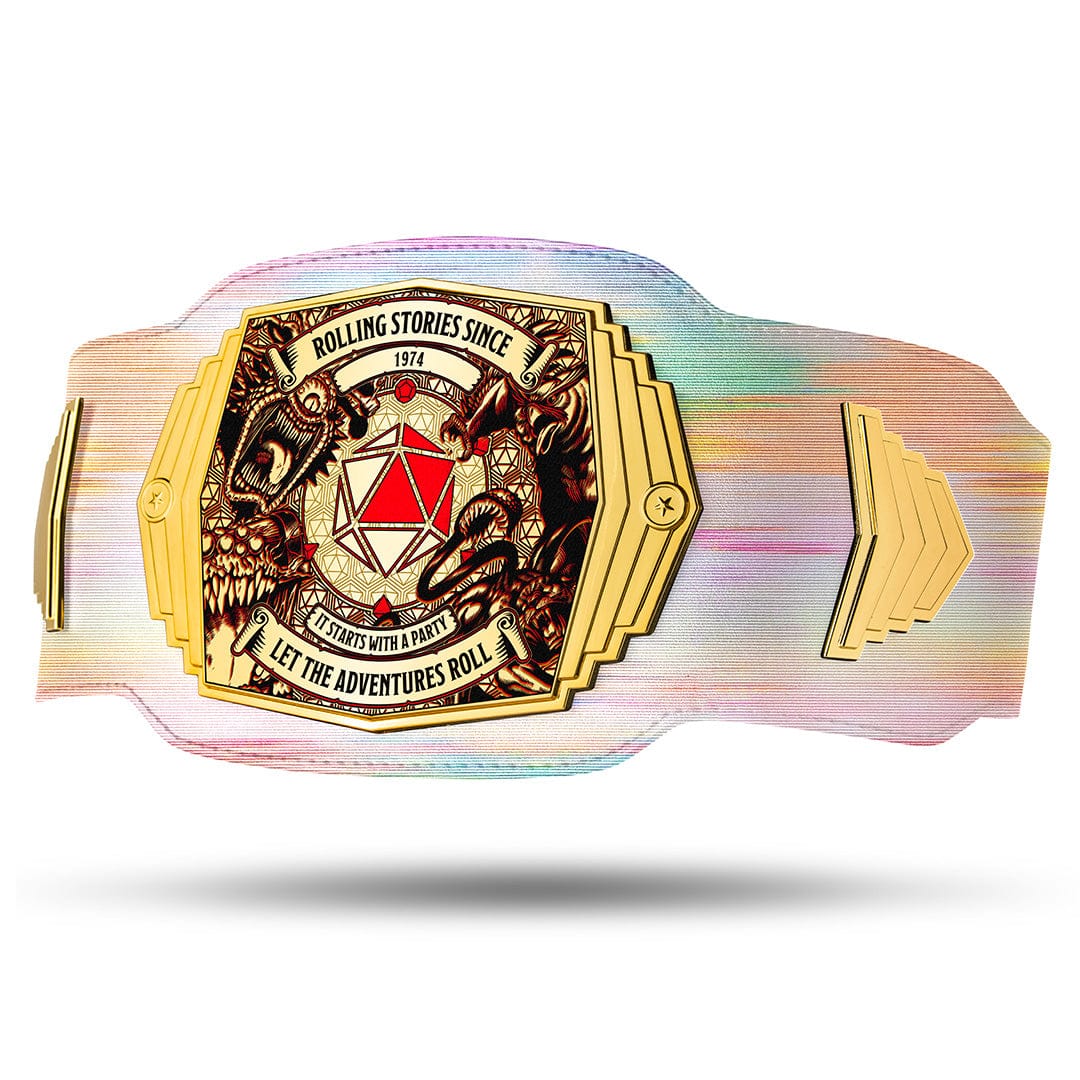 Rolling Stories 2lb D&D Campaign Completion Championship Title Belt - Image 11
