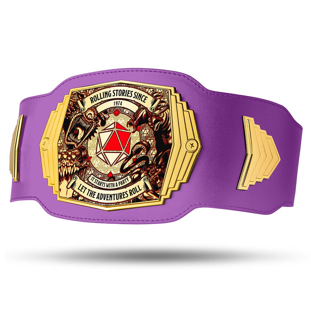Rolling Stories 2lb D&D Campaign Completion Championship Title Belt - Image 17