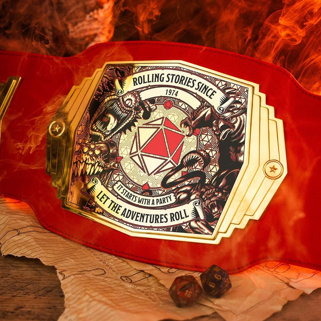 Rolling Stories 2lb D&D Campaign Completion Championship Title Belt - Image 4