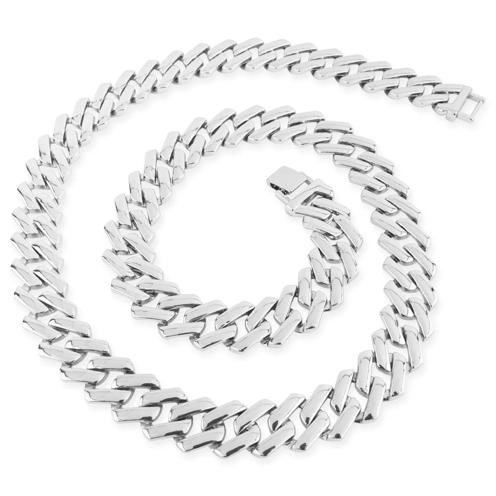 Silver Cuban Link Chain - Image 5