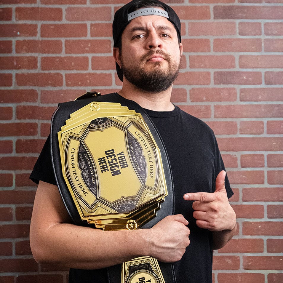 Vintage 6lb Custom Championship Ultimate Belt - Image 2
