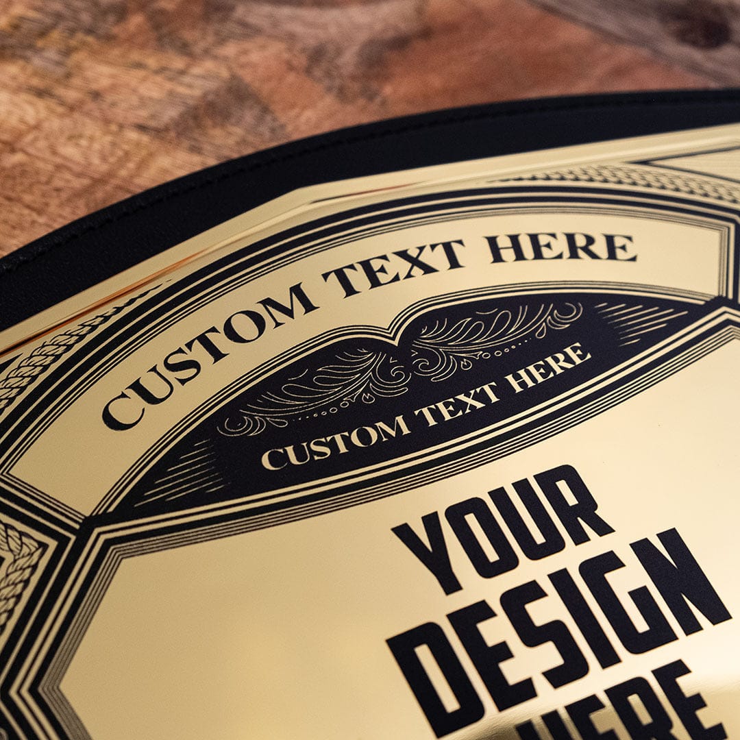Vintage 6lb Custom Championship Ultimate Belt - Image 3