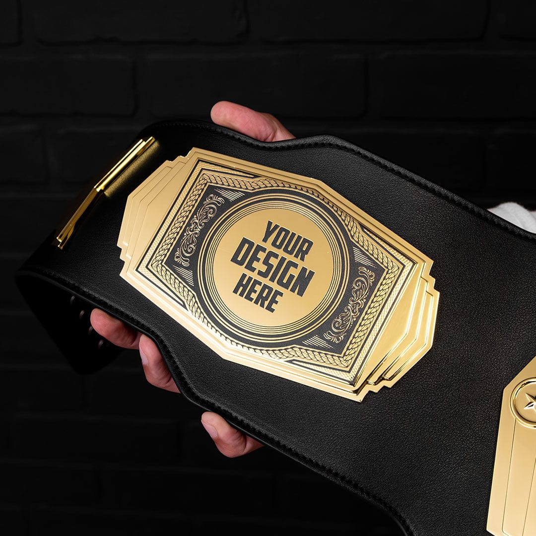 Vintage 6lb Custom Championship Ultimate Belt - Image 4